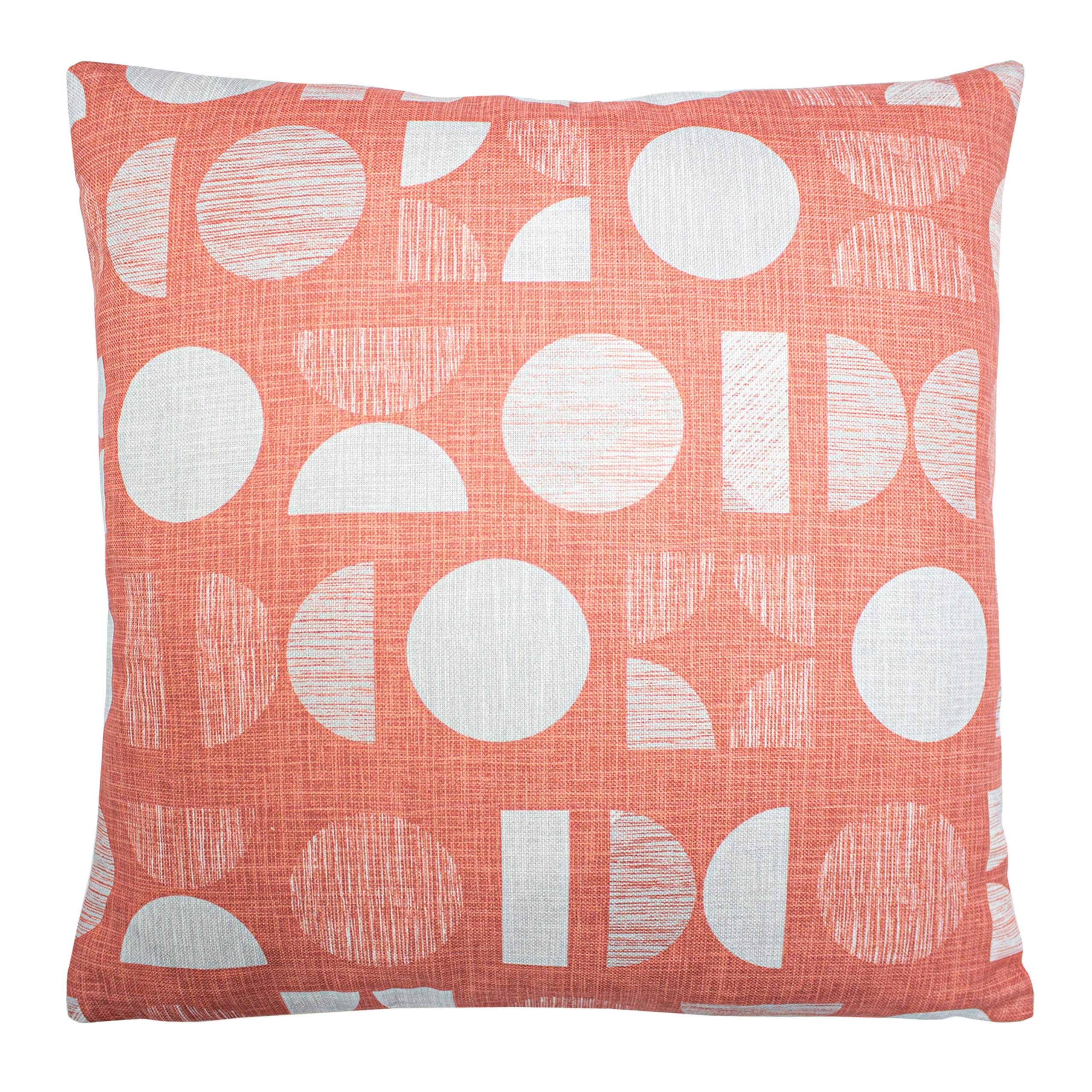 furn. Malmo Feather Filled Cushion, Pink, 43 x 43cm