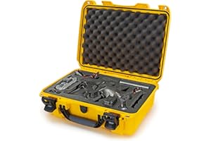 Nanuk 925 Waterproof Hard Case with Foam Insert for DJI FPV Fly More Kit - Yellow