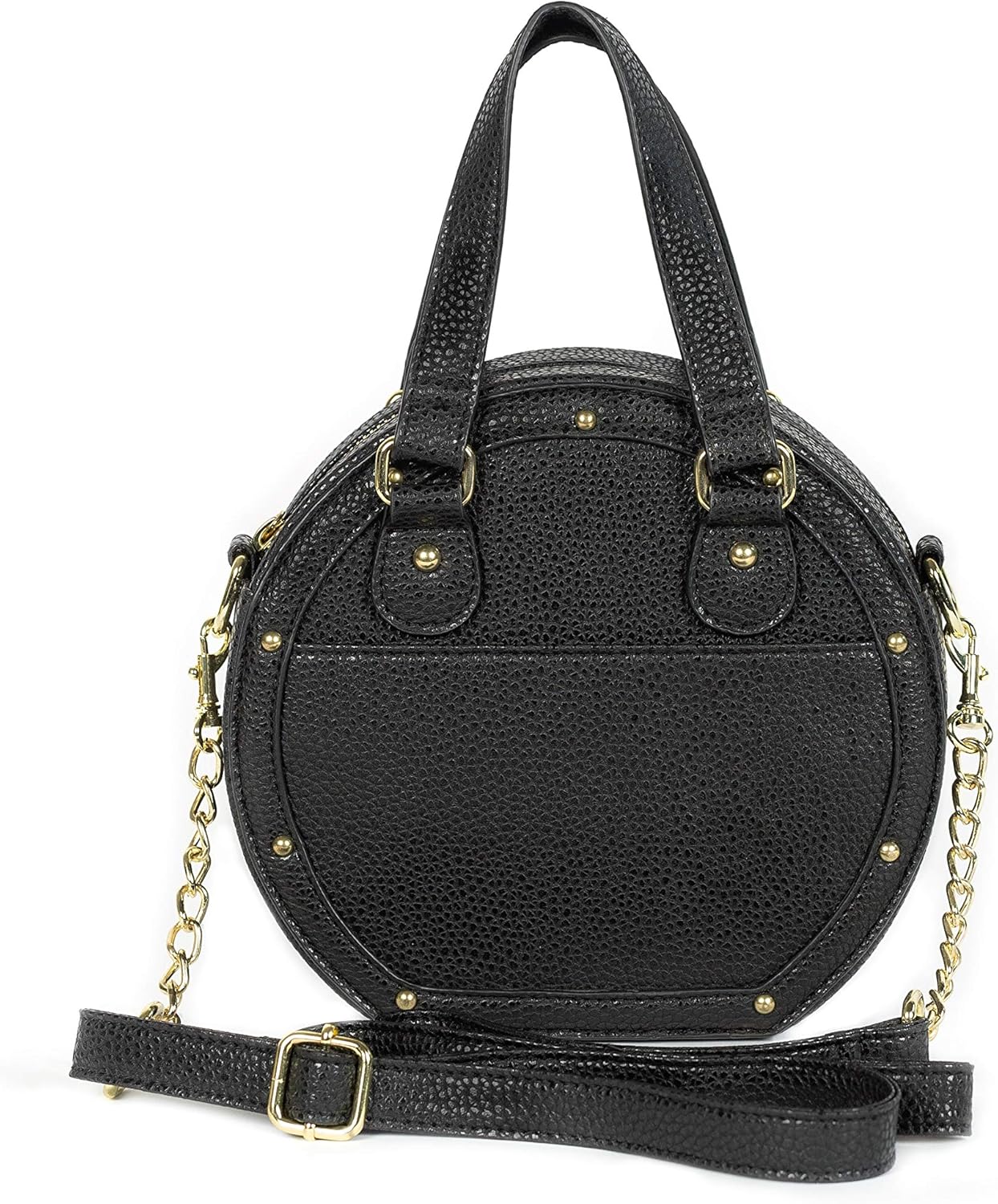 Dolce Vita Women's Vegan Leather Circle Crossbody Handbag Purse