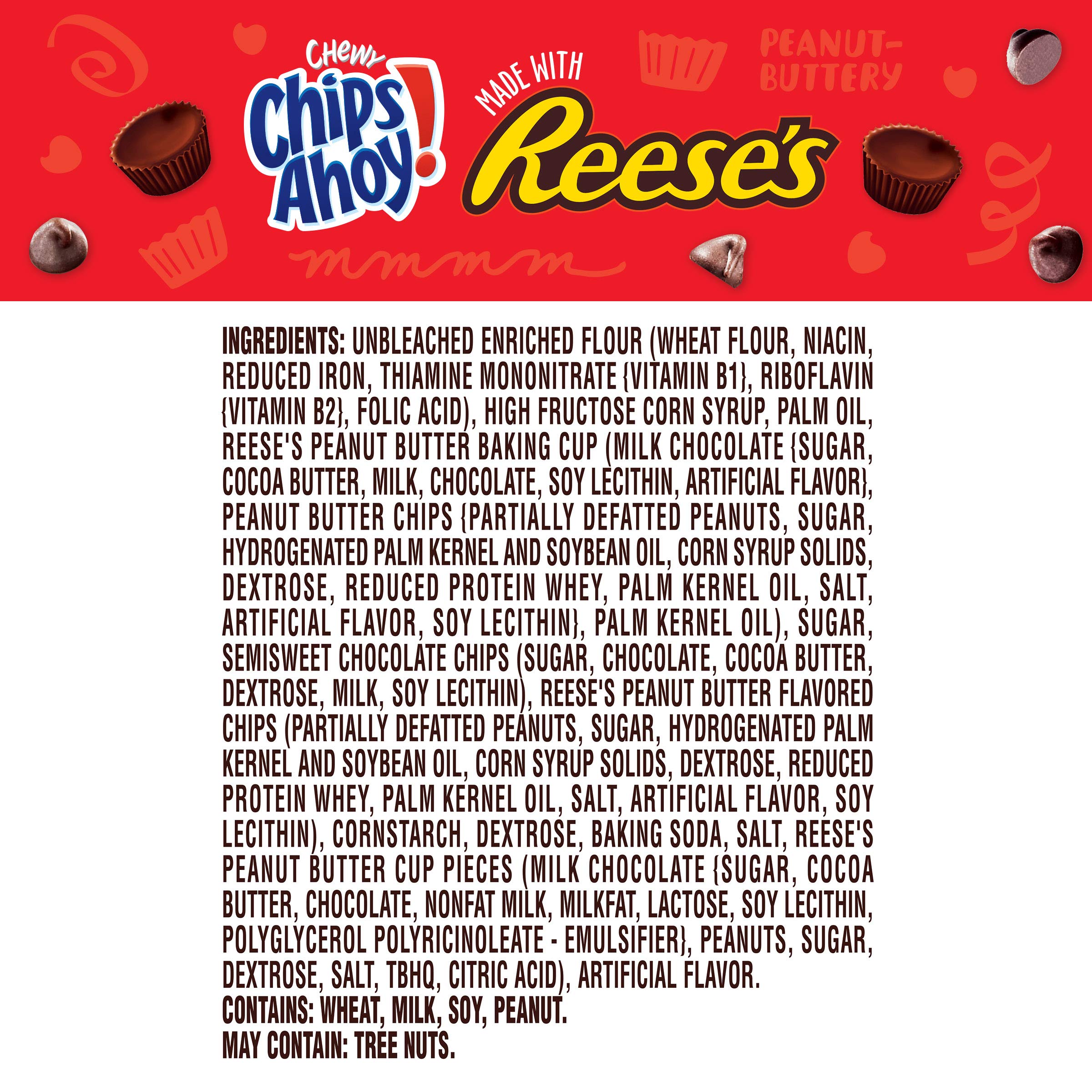 CHIPS AHOY! Chewy Chocolate Chip Cookies with Reese's Peanut Butter