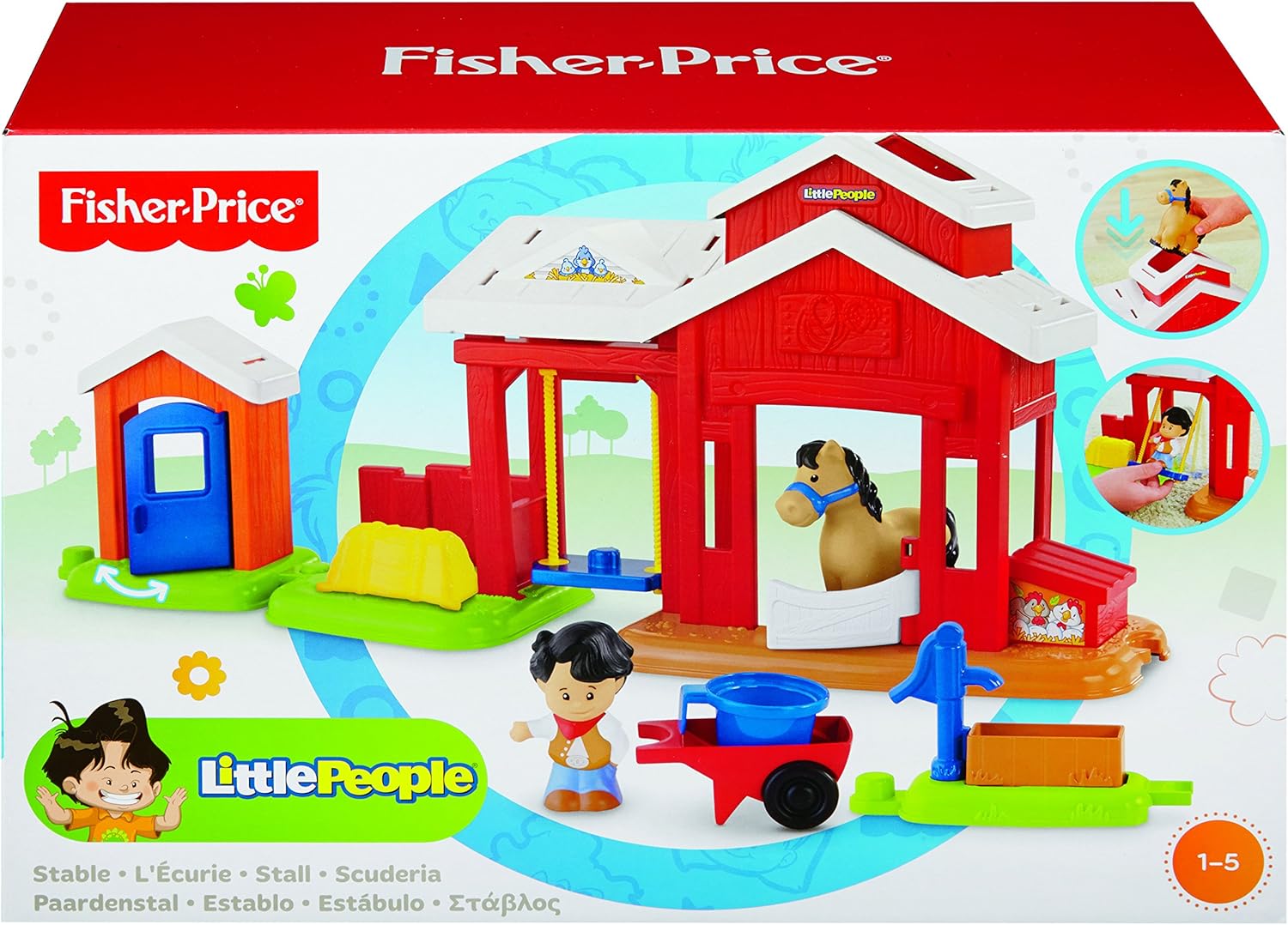 fisher price horse stable