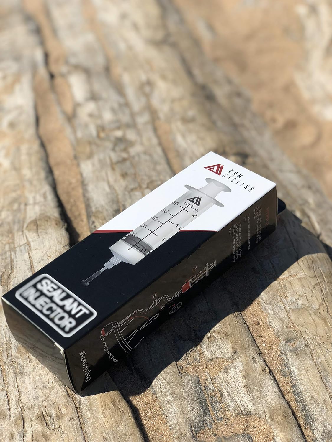 KOM Cycling Tubeless Sealant Injector Syringe and Presta Valve Core Removal Tool Designed for Stans No Tubes sealant and Other sealants : Sports & Outdoors