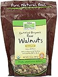 NOW Foods Walnuts Raw Organic, 12-Ounce