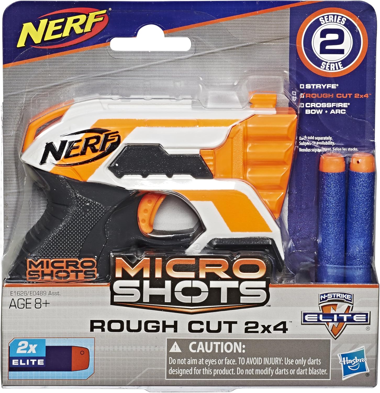 nerf microshots rough cut 2x4
