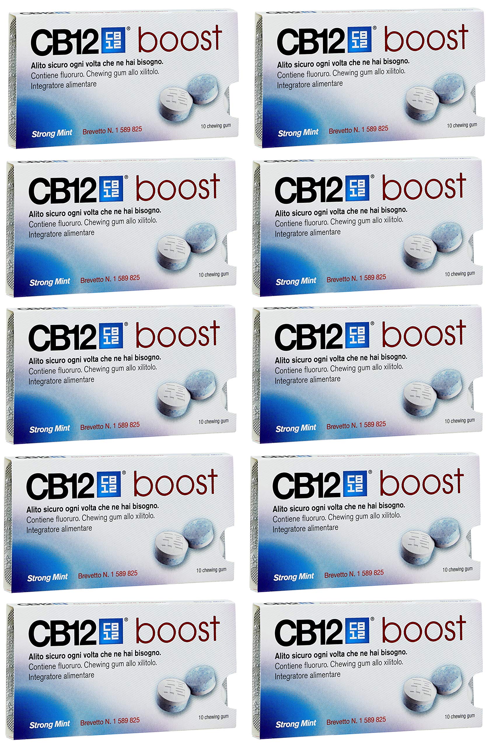 CB12 Boost Gum 10's 10 Pack