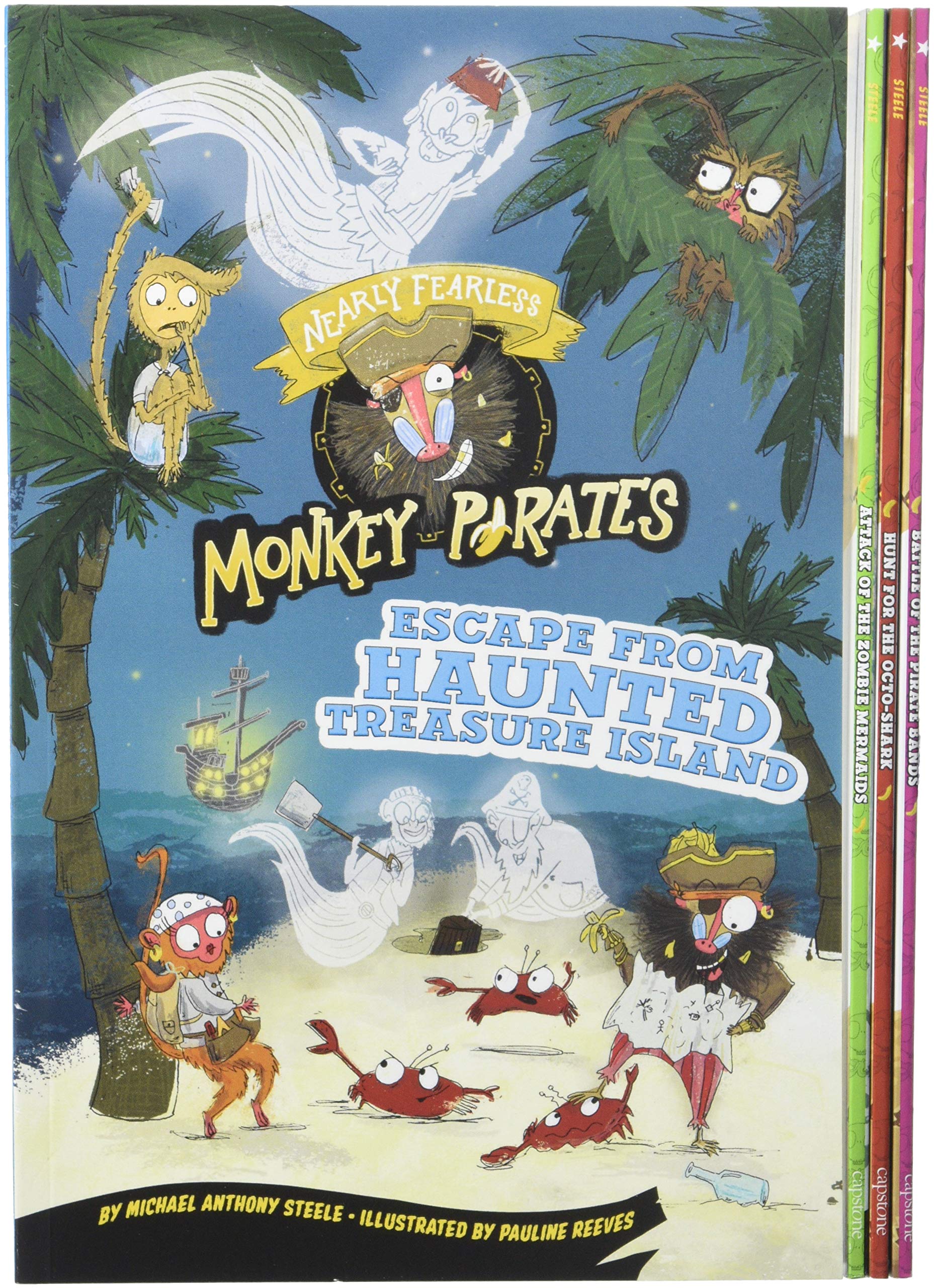 Buy Nearly Fearless Monkey Pirates 4d Book Book Online At Low Prices In India Nearly Fearless Monkey Pirates 4d Book Reviews Ratings Amazon In