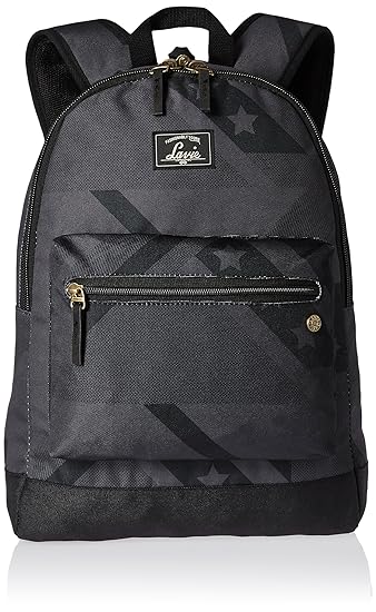 Lavie 25 Ltrs Grey School Backpack (BUEI307036N4)