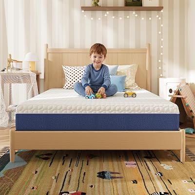 Gelsea 8 Inch Full Size Mattress, Firm Gel Memory Foam Full Mattress in a Box, Firm Back Support for Pressure Relief & Spinal Alignment, CertiPUR-US Certified, Fiberglass-Free