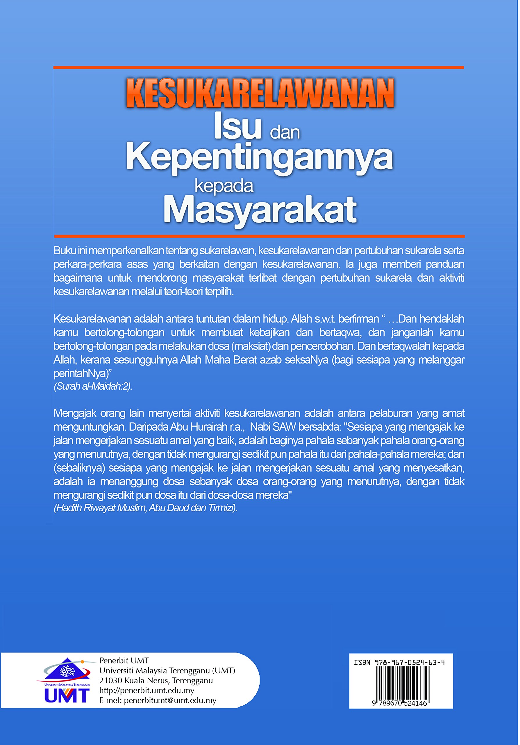 Kesukarelawanan Isu dan Kepentingannya kepada Masyarakat