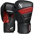 Hayabusa T3 Boxing Gloves for Men and Women Wrist and Knuckle Protection, Dual-X Hook and Loop Closure, Splinted Wrist Support, 5 Layer Foam Knuckle Padding