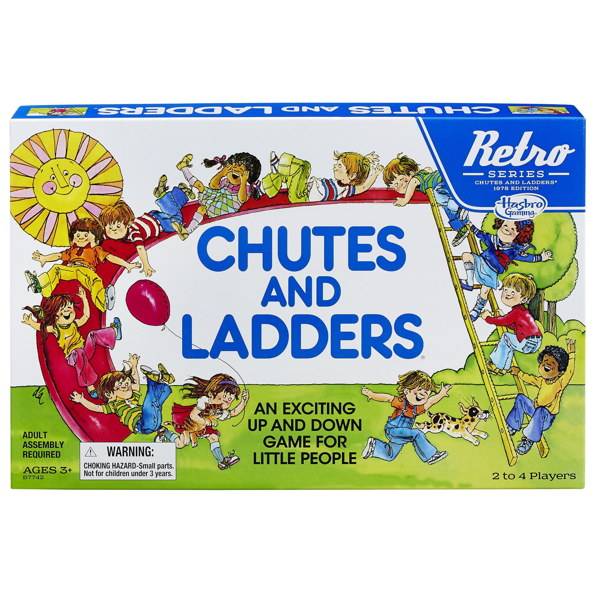 Chutes and Ladders Game Retro Series 1978 Edition Buy Online in