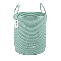 XUANGUO Cotton Rope Laundry Basket Hamper for