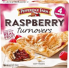 Pepperidge Farm, Turnover Raspberry, 12.5 oz (Frozen)