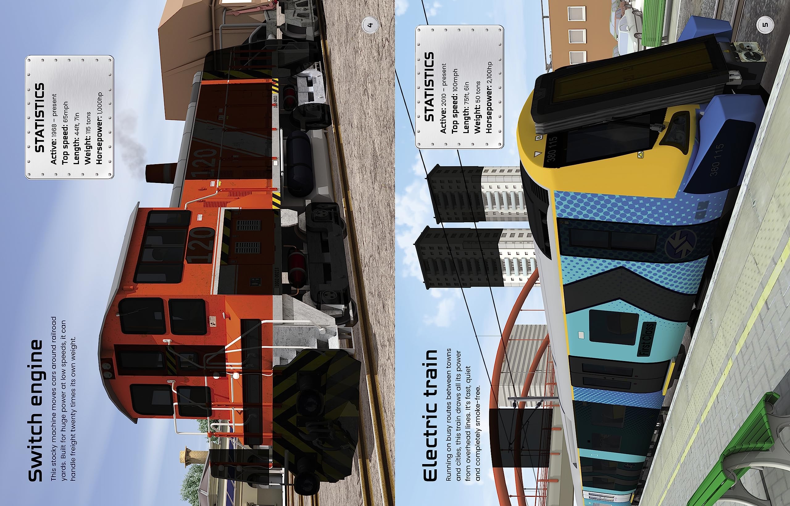 Build Your Own Trains Sticker Book: Build and Customize your own Trains in this Interactive Sticker Book For Budding Trainspotters (Build Your Own Sticker Book)