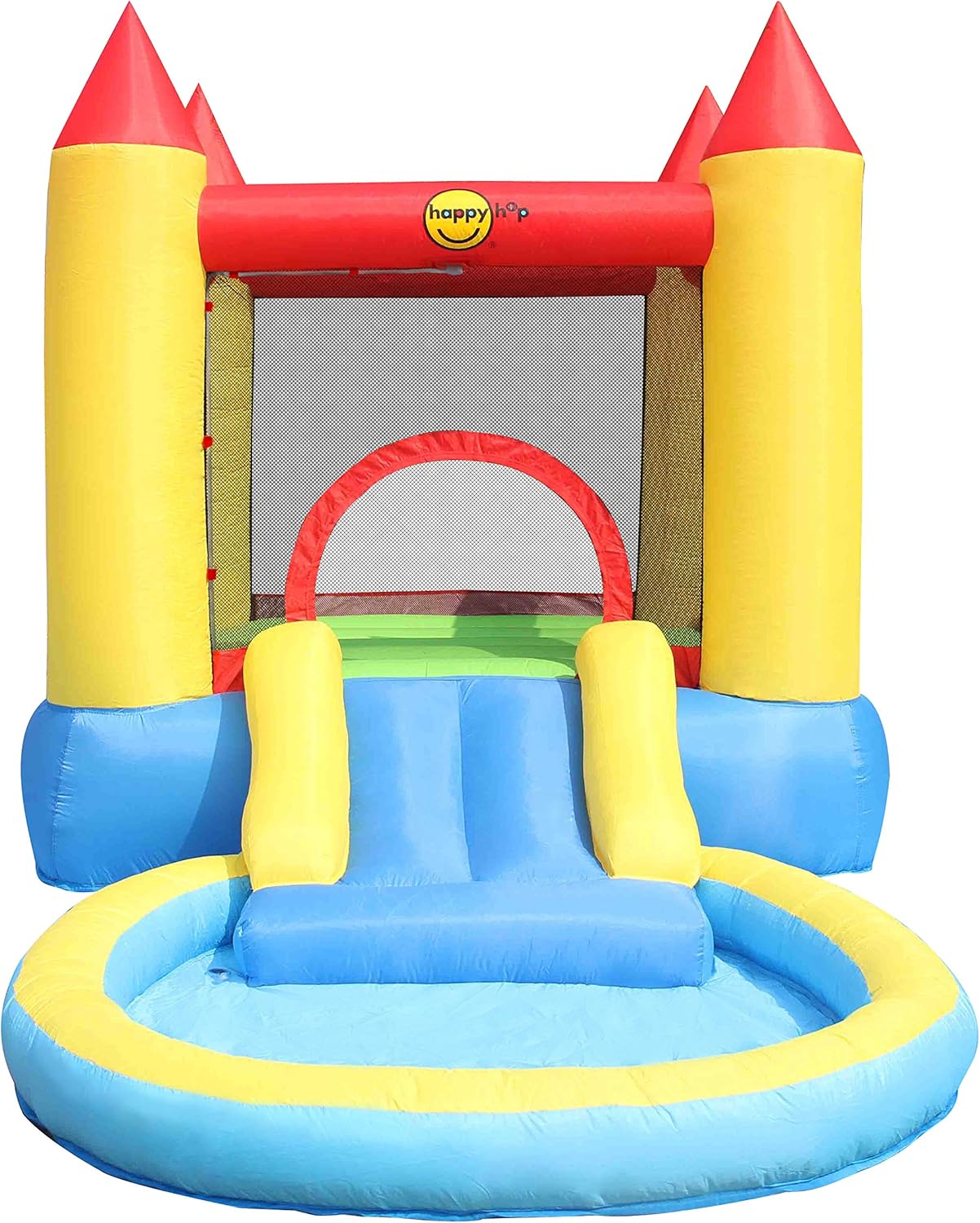 Duplay 12ft Bouncy Castle with Slide and Splash Pool Amazon.co.uk