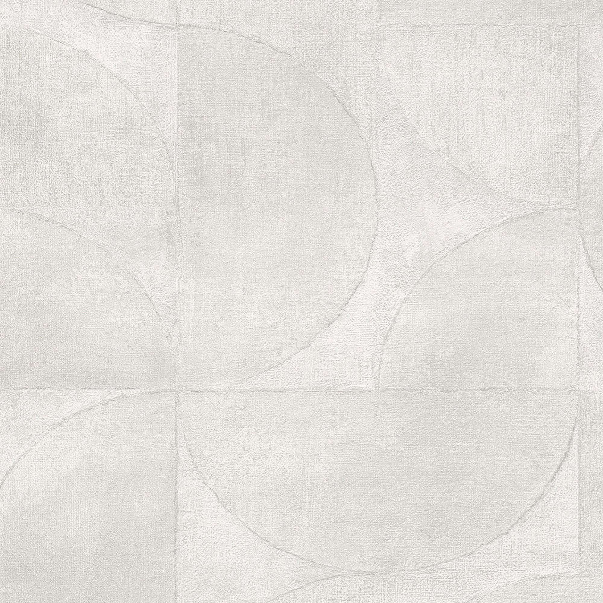 Galerie 32824 Perfecto 2 Rustic Circle Wallpaper, Cream, 10.05m x 53cm