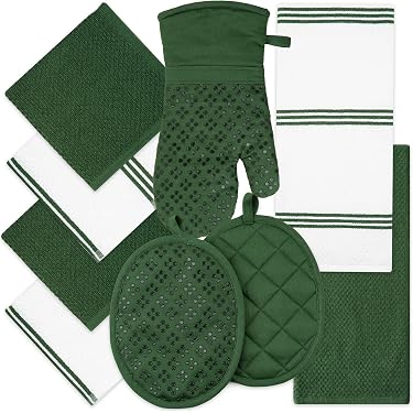Juego De 15 Paños De Cocina, Color Blanco