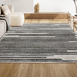 JONATHAN Y MOH207A-8 Khalil Modern Berber Stripe