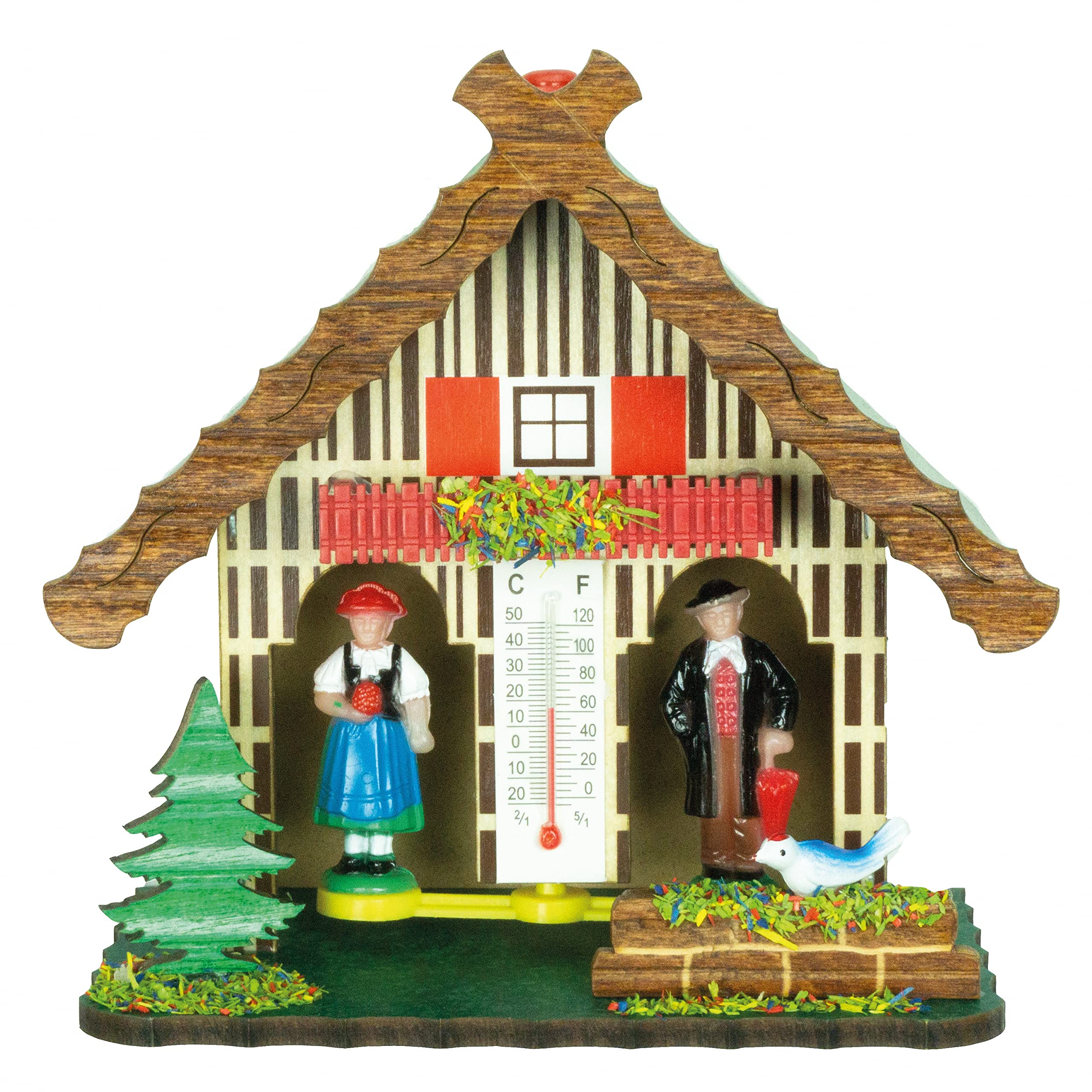 German Black Forest weather house TU 803