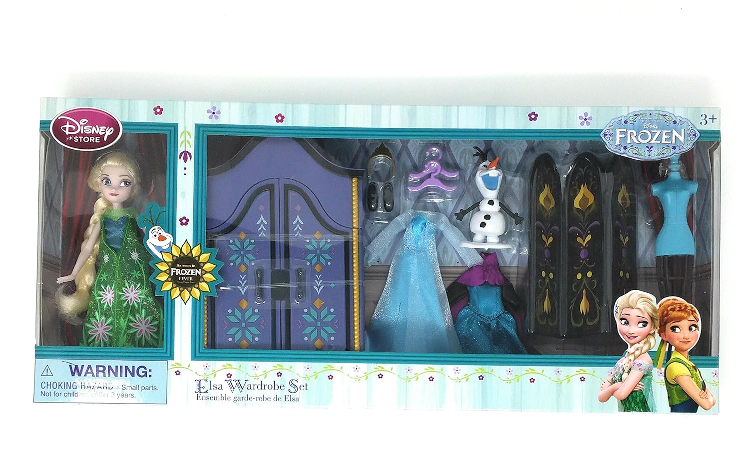 Disney Frozen Elsa Wardrobe Mini Doll Set Amazon Co Uk Toys Games