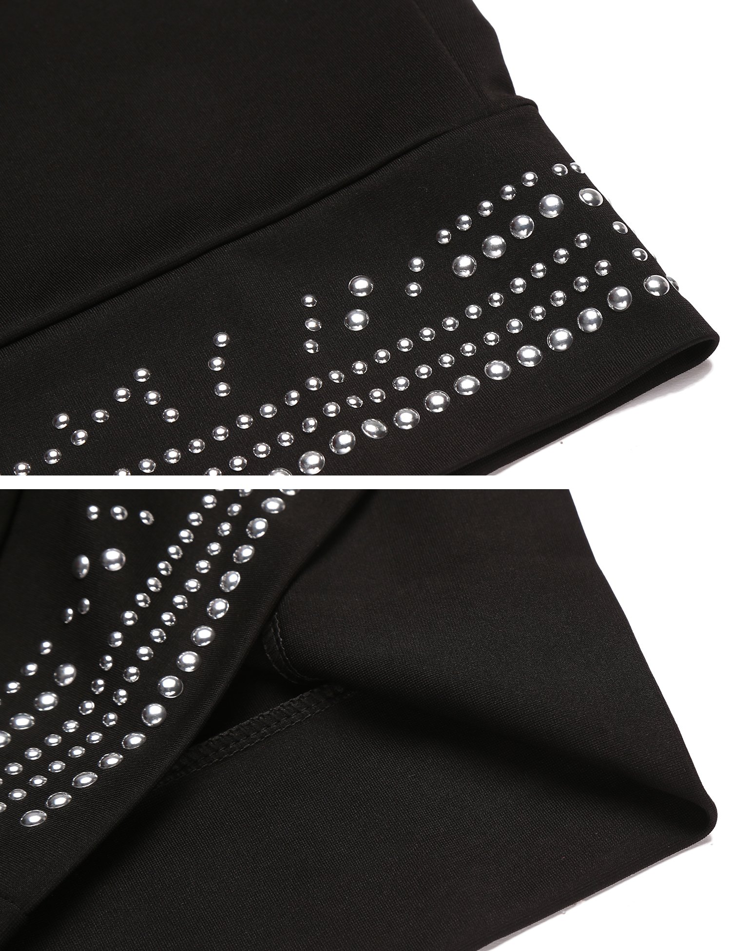 Zeagoo Women Sexy Short Sleeve Off Shoulder Little Black Party Pencil Dress