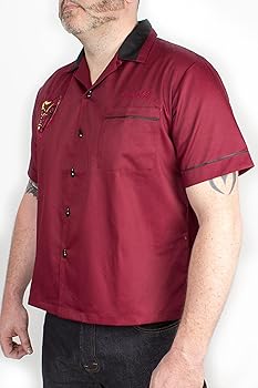 Rum ble59 – Bolos Camiseta – The g93952 Garage granate/negro XXL: Amazon.es: Ropa y accesorios