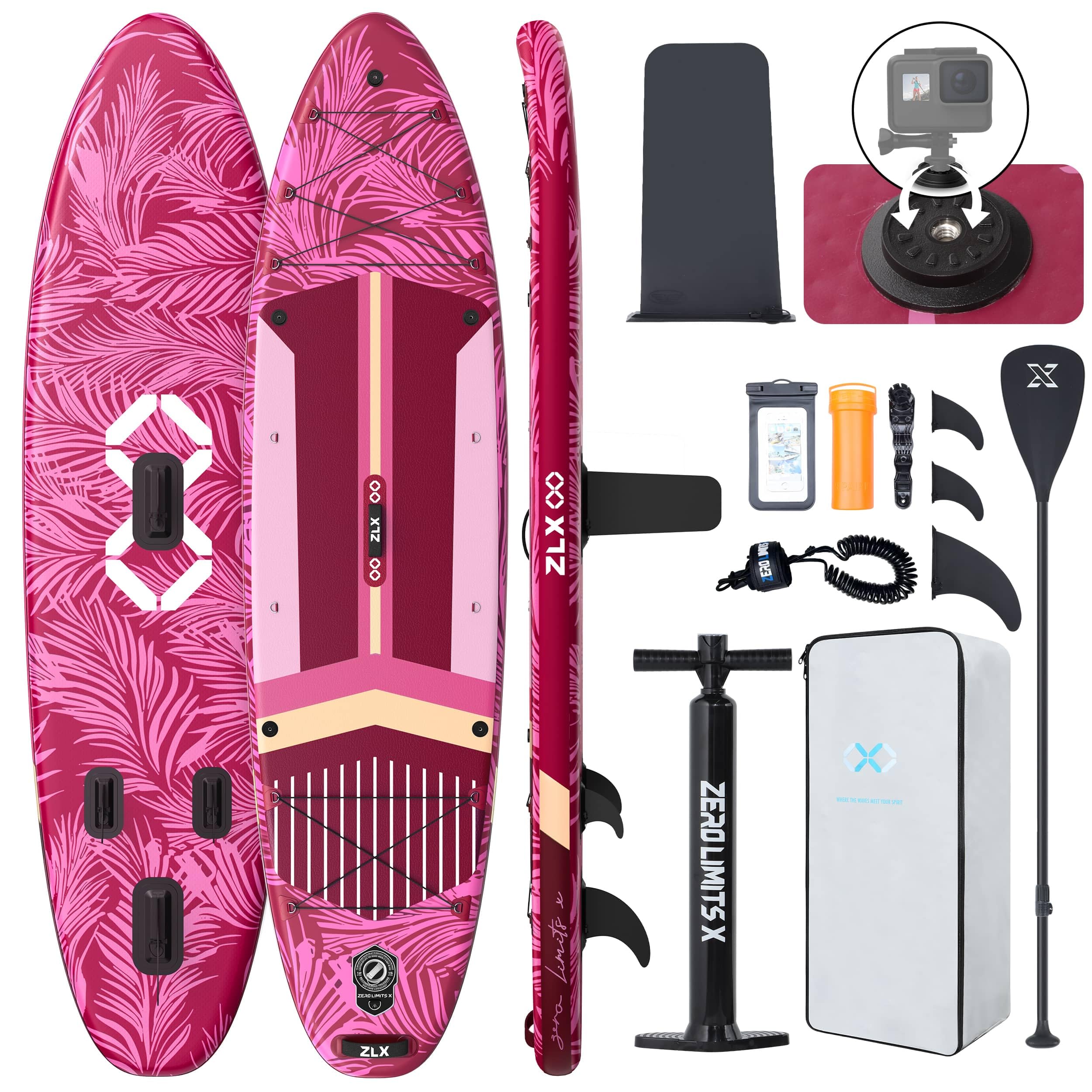 ZLX 11'6" Extra Wide Inflatable Stand Up Paddle