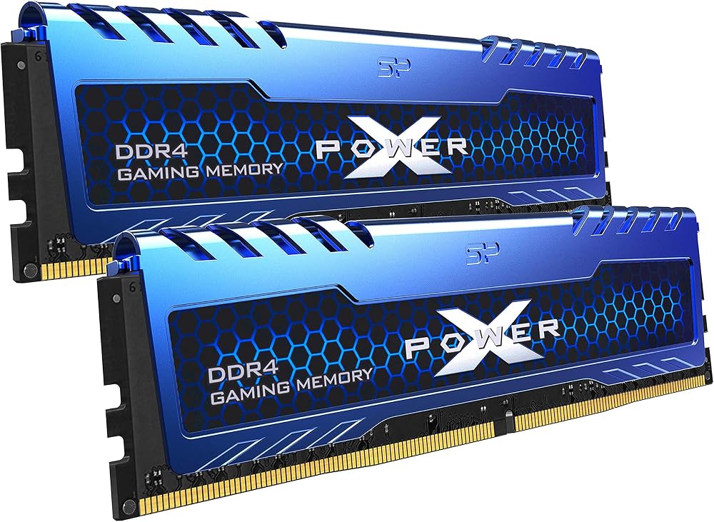 Silicon Power 32GB DDR4 RAM 2x16GB 3200MHz CL16 UDIMM Desktop Memory Module
