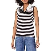 Tommy Hilfiger Women's Johnny Collar Polo Tank Top T-shrit