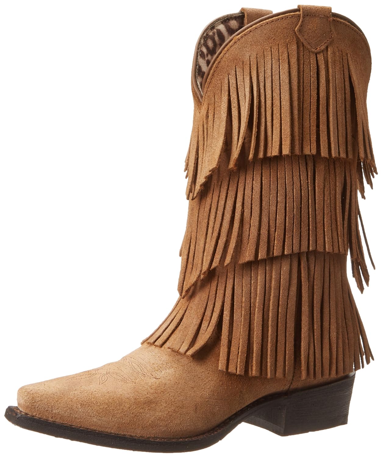 Dingo Women's Tres Fringe Western Boot MidCalf