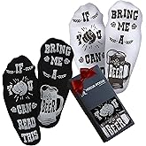 Gothic Curiosities If You Can Read This Bring Me A Beer Socks - 2 Pair Funny Beer Gifts For Men - Beer Mug Socks For Beer Drinker Dads On Fathers Day Or Just Because He Might Love Beer More Than You