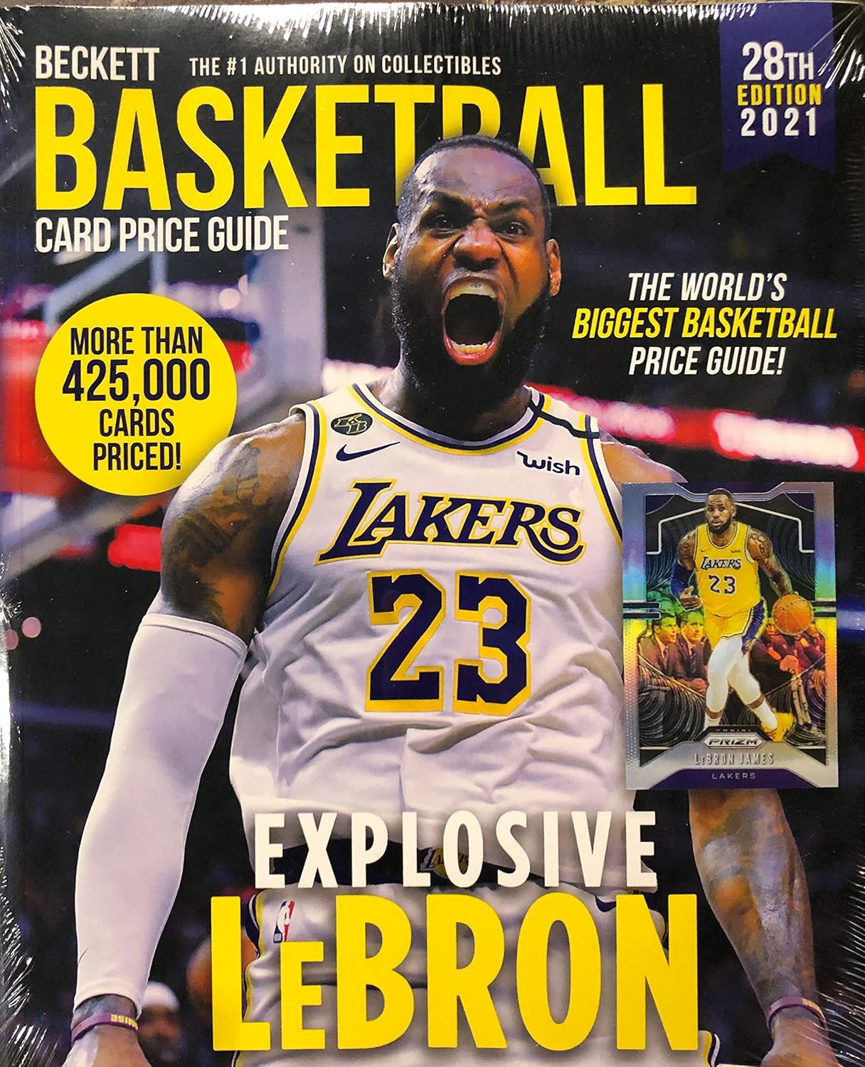 2020/21 Beckett Basketball Annual Price Guide 28 (10/20 release, L