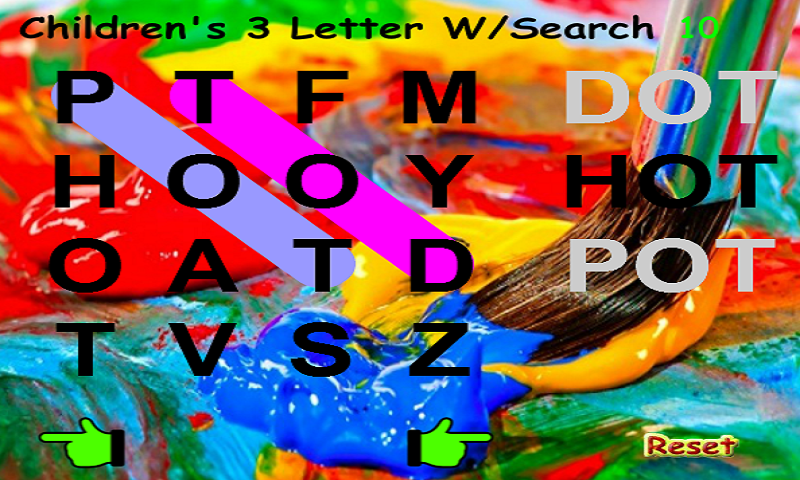 Amazon.com: Kids 3 Letter Word Search - Find Words of 3 Letters Only