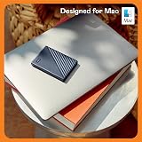 WD 4TB My Passport for Mac Portable External Storage USB 3.0 Midnight Blue view 2