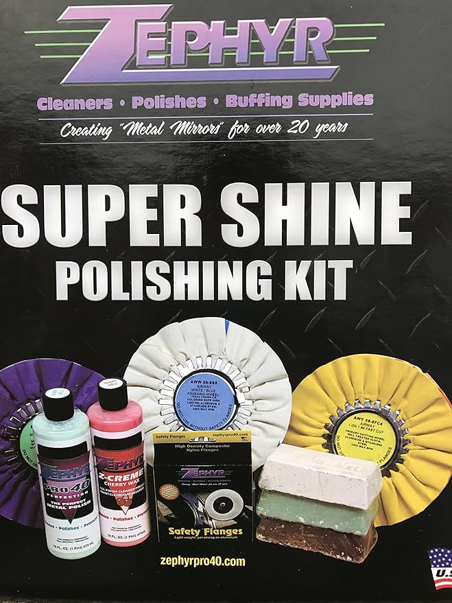Zephyr Products SSKIT Super Shine Polishing Kit, Exterior Care Amazon