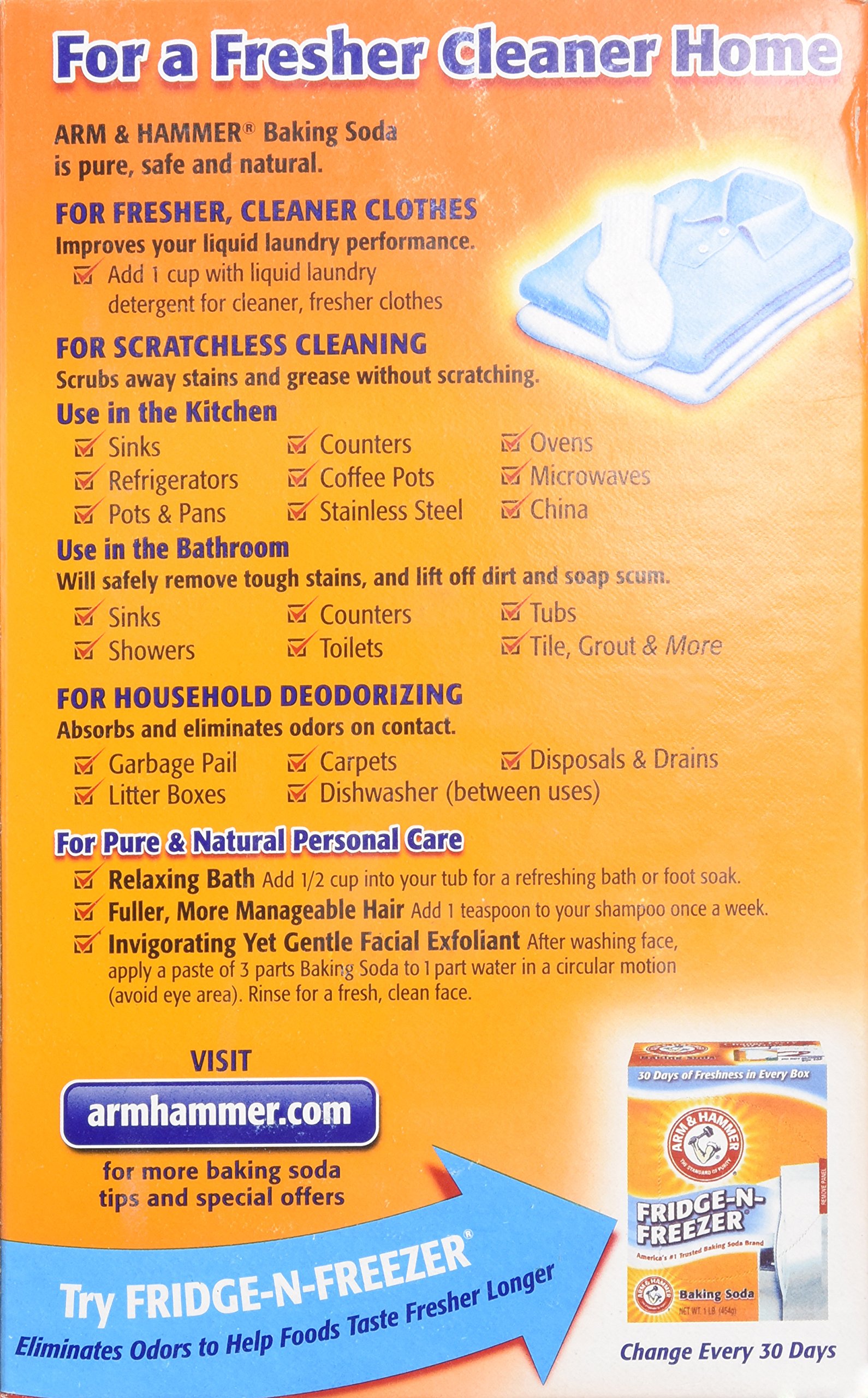 Arm & Hammer Baking Soda4LB (01170) Buy Online in UAE. Hpc Products in the UAE See Prices