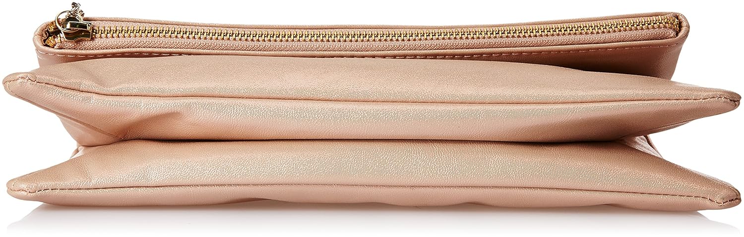 baggit women's clutch (rose)