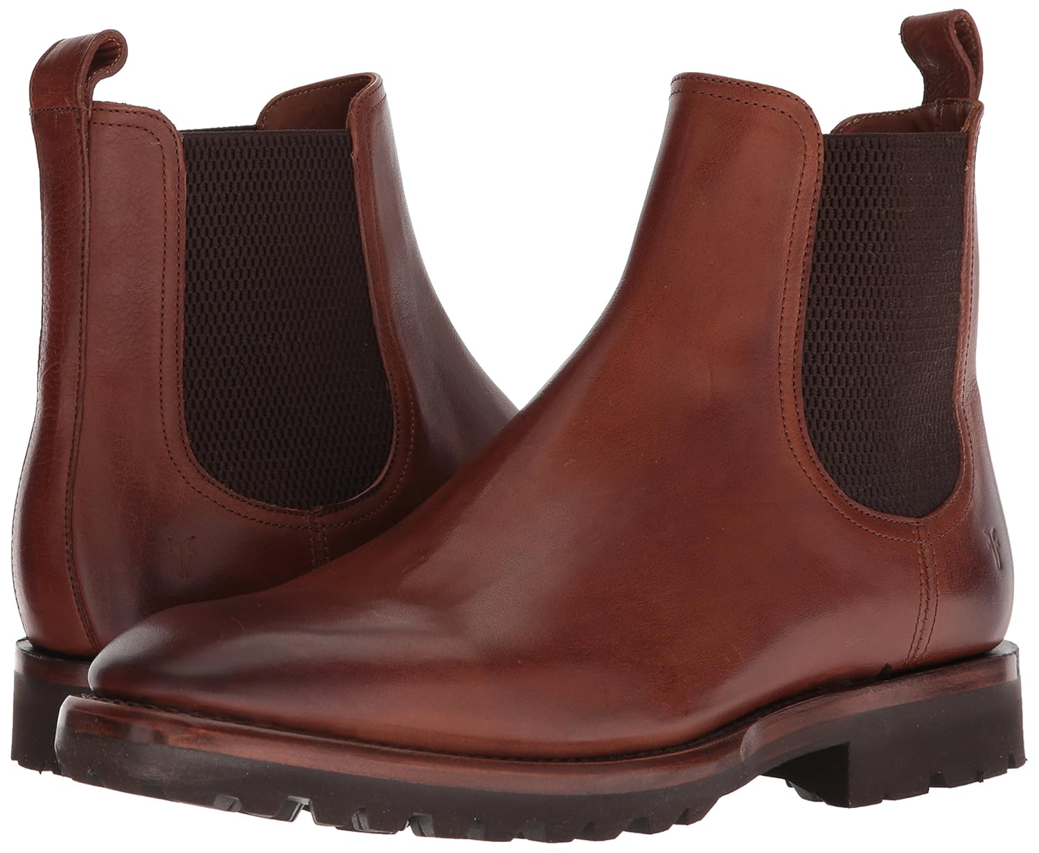frye weston lug leather chelsea boot