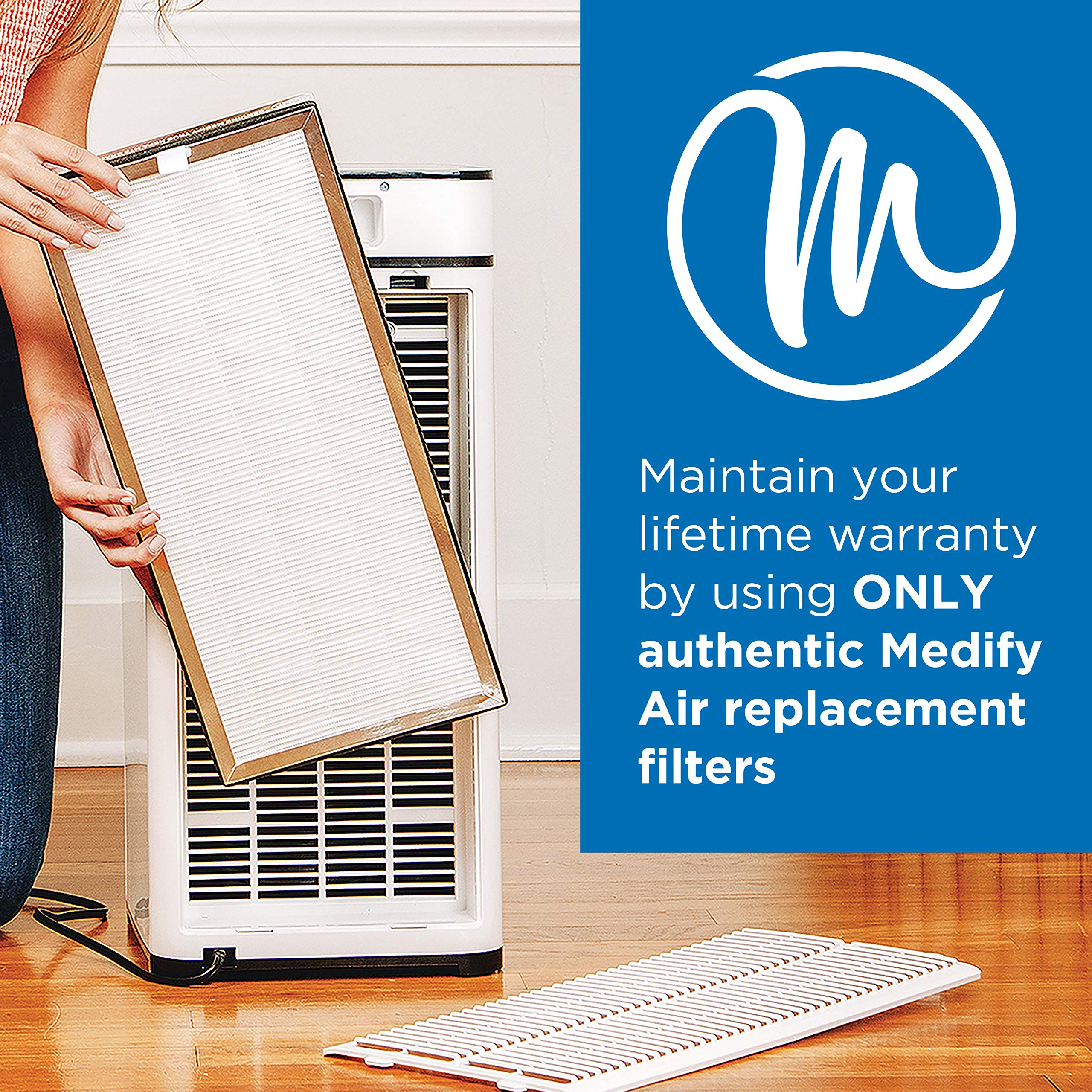 Medify Air MA-40 Air Purifier Medical Grade True HEPA H13 Genuine Replacement Filter (ME-40, 2-Pack)