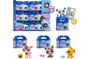 Littlest Pet Shop - Pet Surprise Display, 18 Pet Collector Set - Series 2 - LPS Gen 7, Authentic Mystery Figures, Surprise Collectible Kidult Toy, Girls, Boys, Kids, Tweens Ages 4+