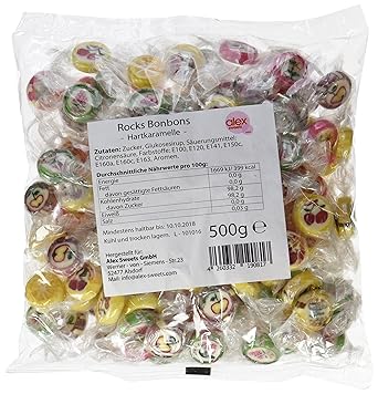 Sweet Flash Rocks Bonbons, 1er Pack (1 x 500 g)