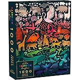Elena Essex Puzzles for Adults - Rainbow Kingdom | 1000 Piece Puzzle | Jigsaw Puzzles 1000 Pieces | Pride Rainbow Animal Grad