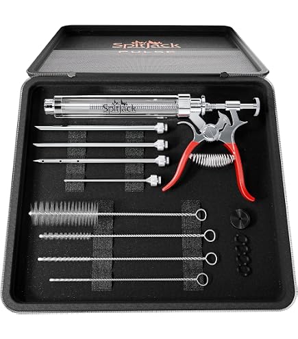 Amazon.com: SpitJack Magnum BBQ Marinade Meat Injector, Made in