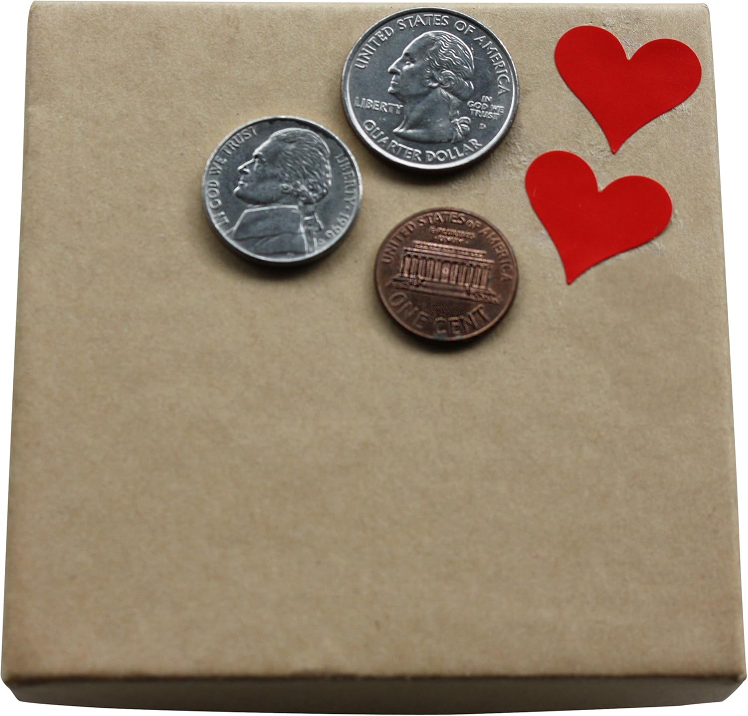 Royal Green 19MM (2CM) Red Heart Stickers Labels for Favors to Add a Decorational Touch to Your Envelopes and Stationery- 1000 Pack - Image 3