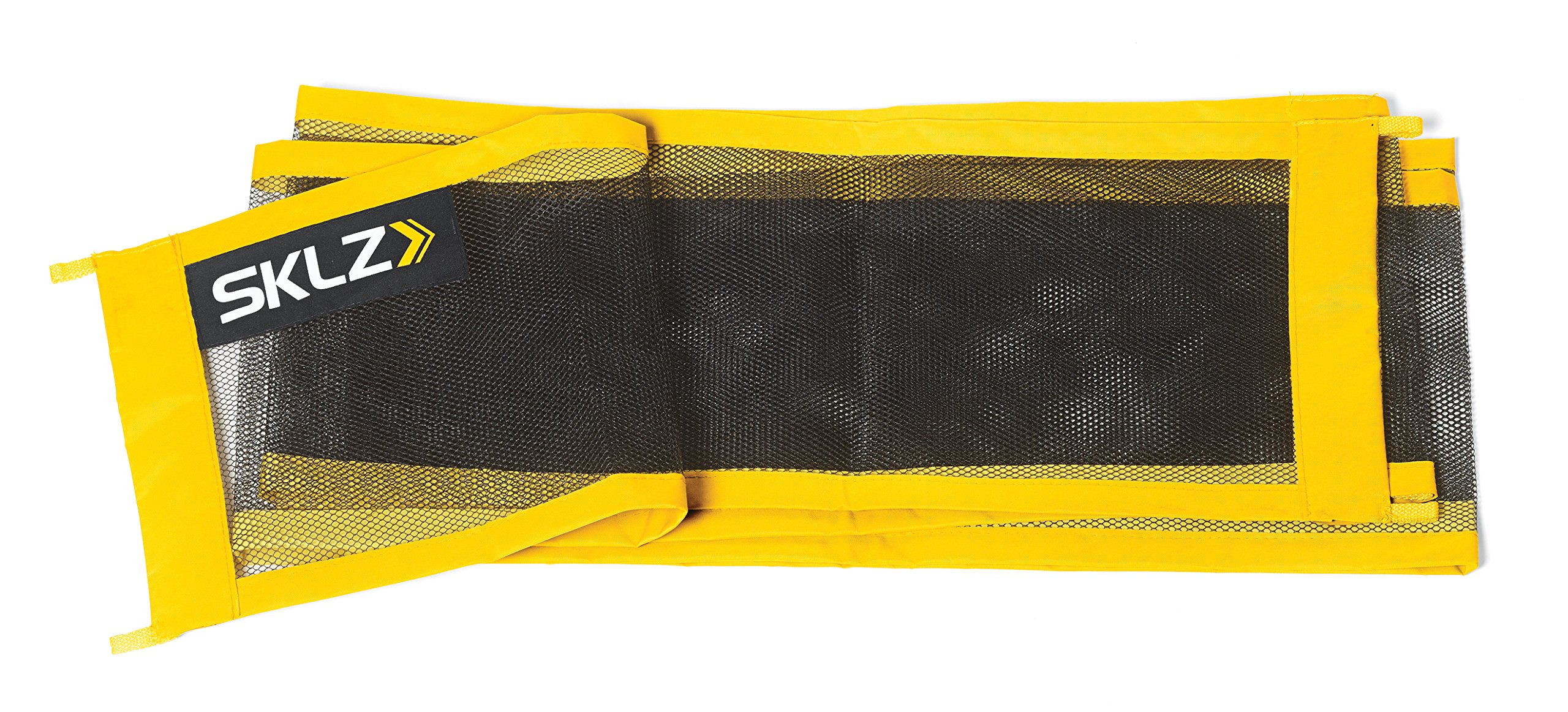 SKLZ Pro Training Football Volley Net, Football Training Equipment, Quick Set Up, Yellow/Black, 20ft