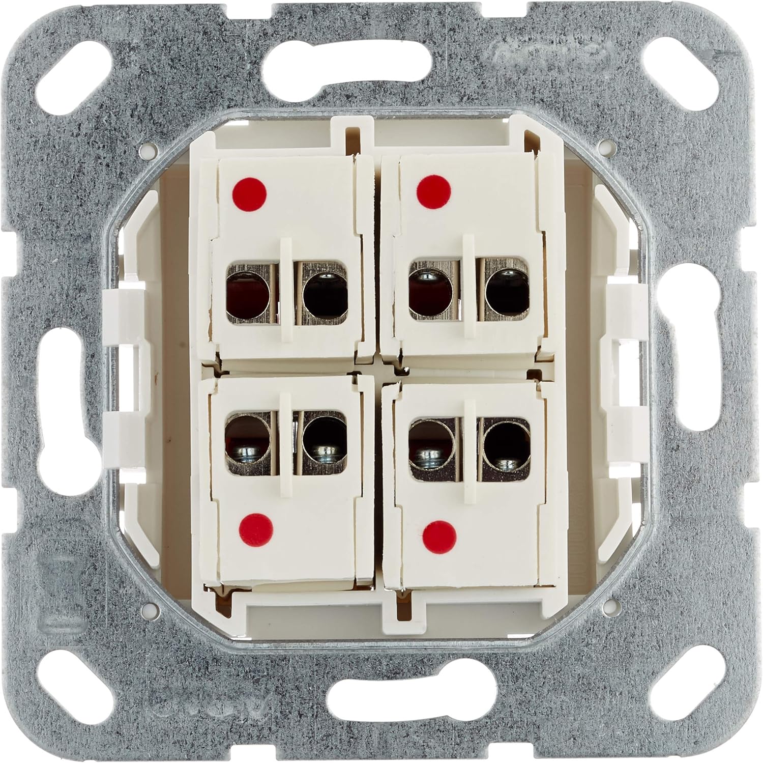 Gira 569403 Speaker Connector 4-Way Use Pure White, N.a - Image 3