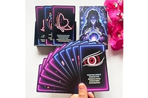 Tzxamsez Sacred Soul Oracle Cards Deck, Higher Self Messages Oracle Cards, Oracle Deck Combines Art, Intuition, and Ancient Wisdom to Show You The Way Forward