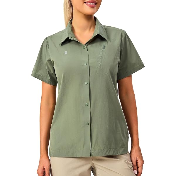 T-shirt Anti-UV UPF 50+ Little Donkey Andy Femme | Manches Longues Respirant Séchage Rapide | Protection Solaire Sport Outdoor