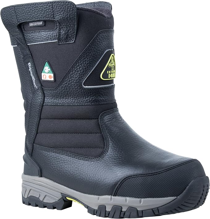 steel blue hobart boots