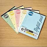 Rhino A4 Refill Pad 100 Pages 8mm Blue Lined 6 Pack SEN Dyslexia Paper view 5